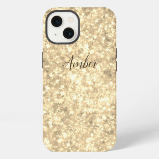 Brilho Dourado Glitter Elegante Personalizado