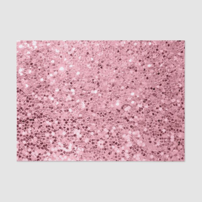 Brilho Dourado no Rosa de quebra de papel (Frente )