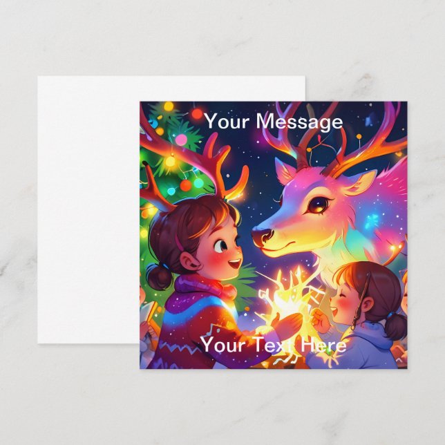 Brilho Encantado de Natal (Frente/Verso)