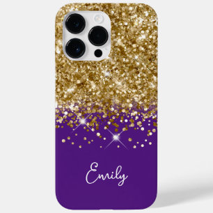 Brilho Glam Roxo Real e Dourado