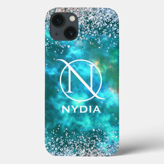 Brilho Glamour Doce 16 Azul Turquesa (Verso)