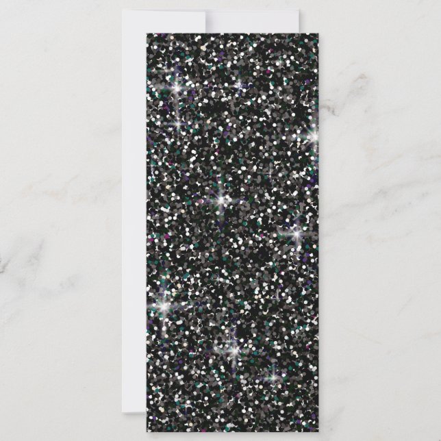 Brilho iridescente preto (Frente)