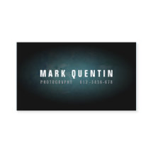 Brilho No Cartão de visita De Fotografia Do Grunge