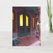 Brilho noturno - Cartão de férias de Martha