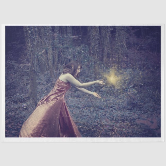 Brilho - Papel Tecidual de Decoupage (Frente )