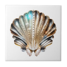 Brilho pérola iridescente elegante da Shell