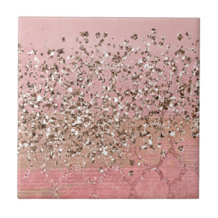 Brilho Rosa Bege Princesa Marroquina Indiana Glamo