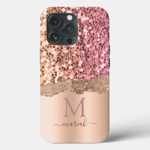 Brilho Rosa Girliness Dourado Chuveiro de Noiva