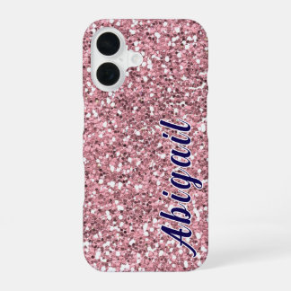 Brilho Rosa Personalizado com Seu Nome.