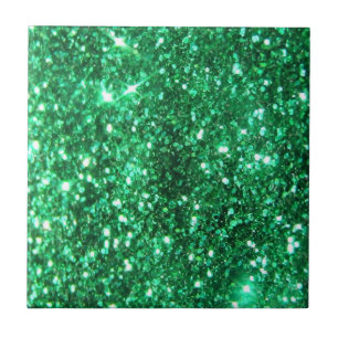 Brilho verde chamativo