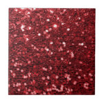 Brilho vermelho do falso<br><div class="desc">Grande brilho vermelho glamoroso do falso.
NOTE POR FAVOR:  Estes são gráficos impressos plano - nenhumas peças levantadas.</div>