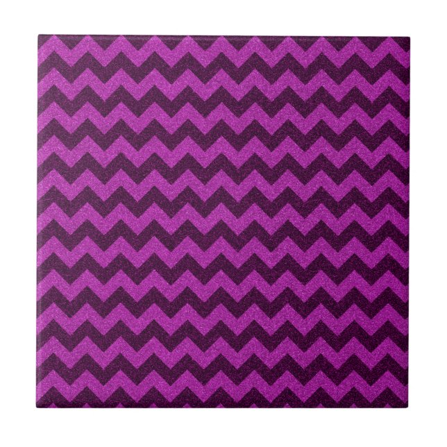 Brilho Zigue-Zague Roxo (Frente)