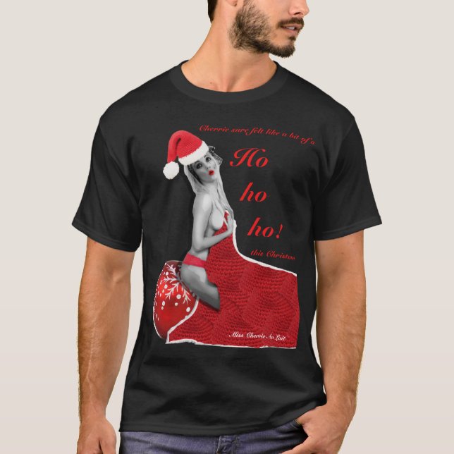 Brincadeira Novidade Mente Camisa de Natal (Frente)