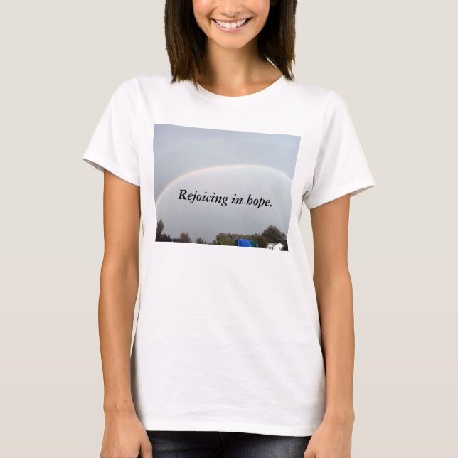 Brincadeiras/ Camiseta Rainbow Feminino (Frente)