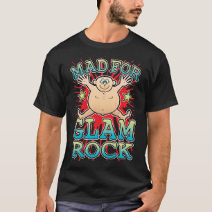 Brincadeiras Para A Camiseta Glam Rock