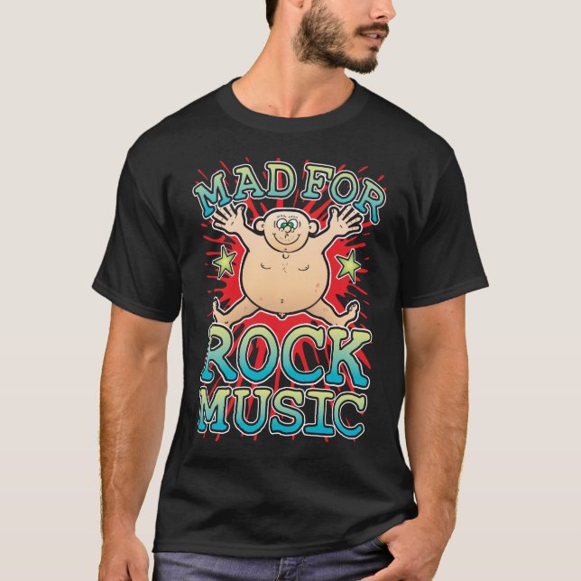 Brincadeiras Para Camisas De Música Rock (Frente)