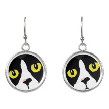 Brincos funky da gota do pop art de Lucas