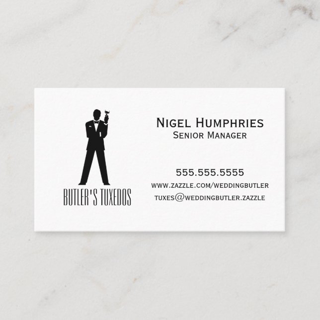 Brindando o cartão de negócio de retalho do (Frente)