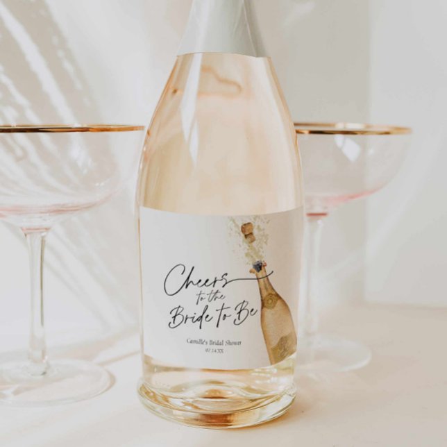 Brinde à Noiva do Futuro (Cheers to the bride to be wine label )