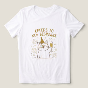 Brindemos a novas camisetas de início para mulhere