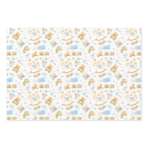 Brinquedos com Criança de aquarela Comboio Coelho