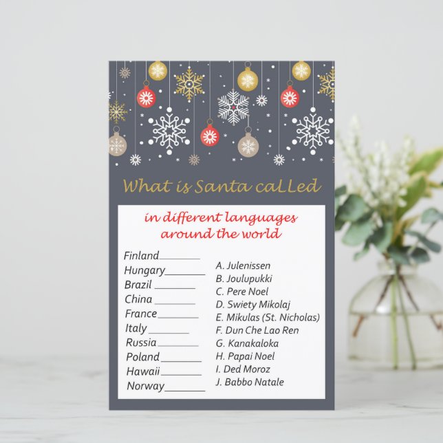 Brinquedos de Natal natais no jogo mundial (Em pé/Frente)