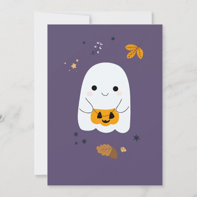 Brinquedos engraçados com vassouras, abóboras e fa (Frente)