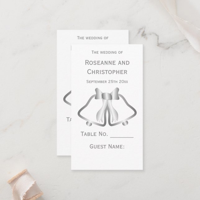 Brisas de Cartão de Definição de Casamento de Prat (Frente/Verso In Situ)