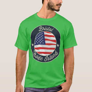 Bristol - Camiseta de Souvenir, Ilha Rhode, Patrió
