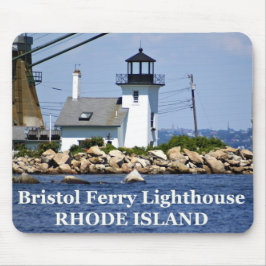 Bristol Ferry Lighthouse, Rhode Island Mousepad