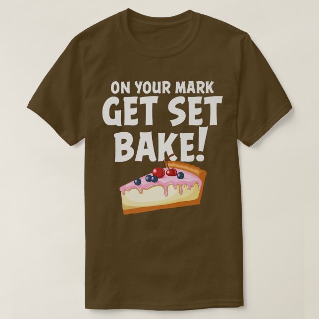 British Baking Show Camisetas São Desativadas (Frente do Design)