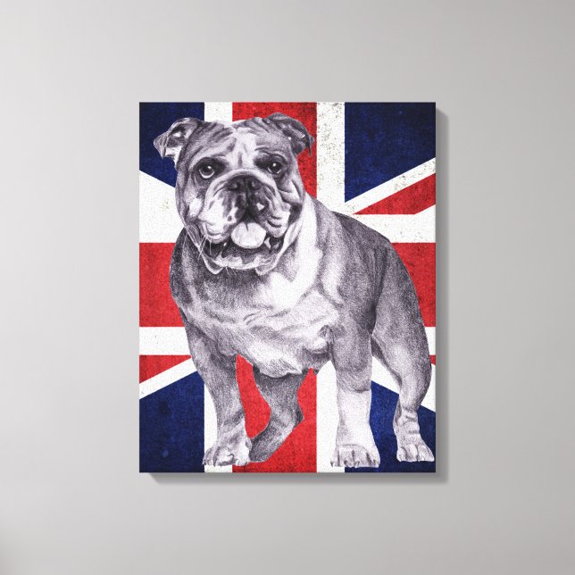British Bulldog - Canvas Inglesa para Bulldog (Frente)