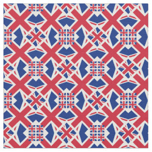British Flag & United Kingdom Tecido