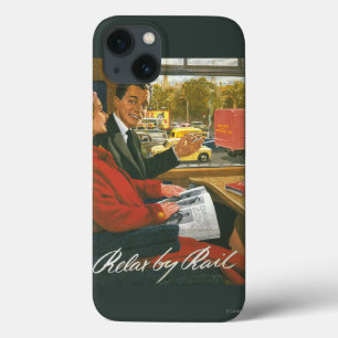 British Railways Relax by Rail Poster