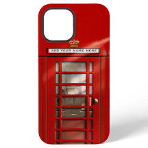 British Red Telephone Booth Personalizado
