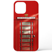 British Red Telephone Booth Personalizado
