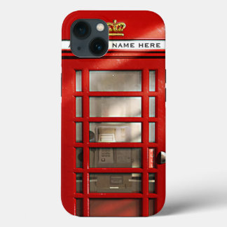 British Red Telephone Box Personalizado