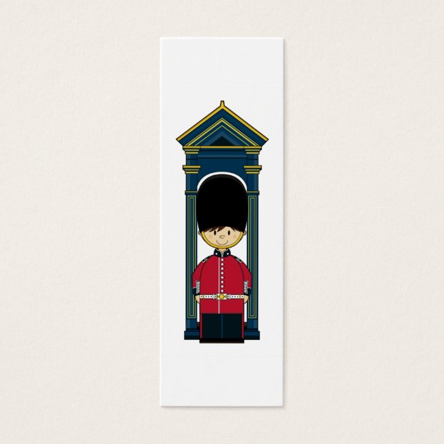British Royal Guarda Bookmark (Frente)