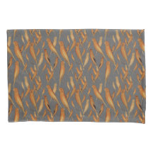 British Yorkshire Canary Cinza Brocade Background