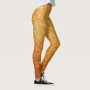 Brito Dourado   Leggings Douradas