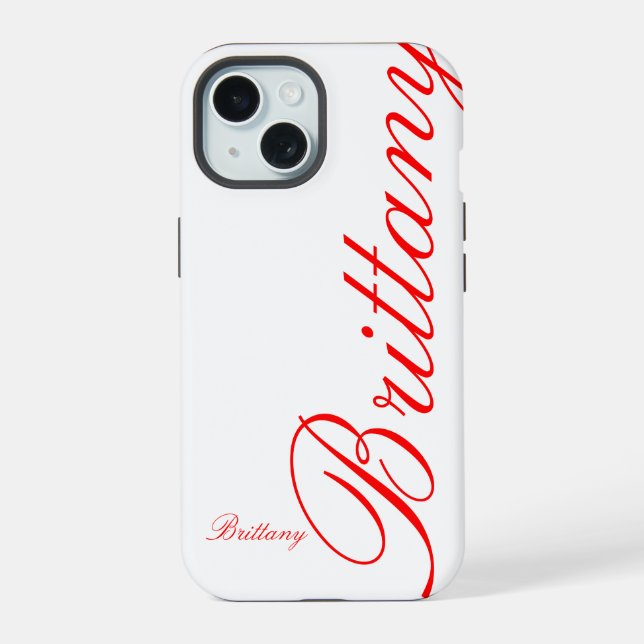Brittany - bela capas de iphone - (Verso)