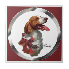 Brittany Spaniel Christmas