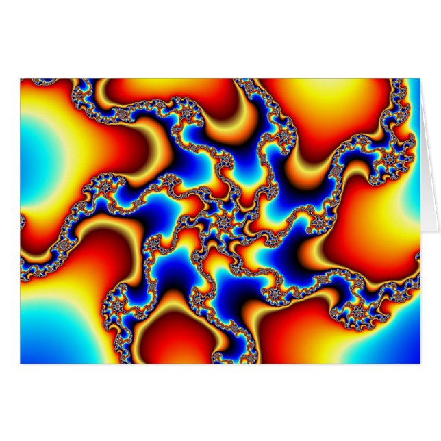 Brittle - Cartão Fractal (Frente Horizontal)