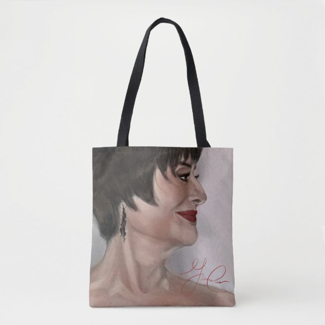 Broadway Deva Fan Art Tote Bag (Frente)