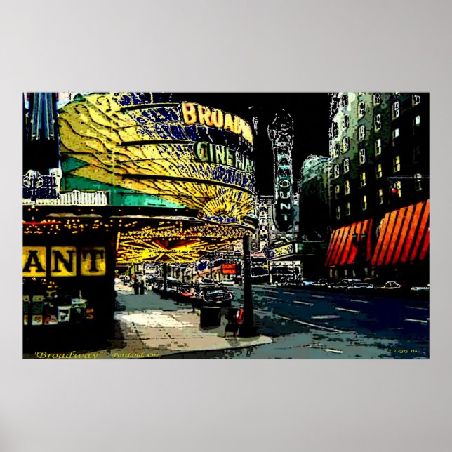 Broadway - Impressão (Frente)