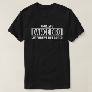Broche de Dança Personalizado para Homens, Camisa