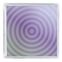 Círculos concêntricos roxos metálicos