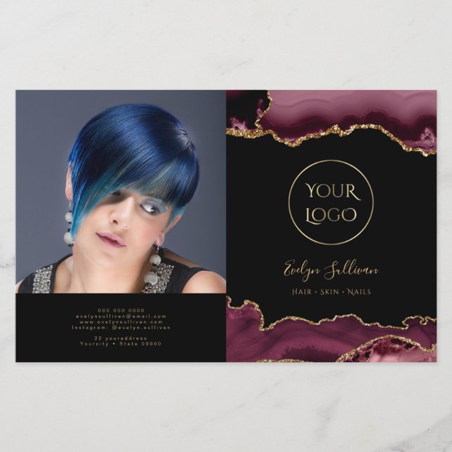 brochura burgundy agate (Frente)