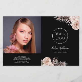 Brochura sobre rosas tropicais