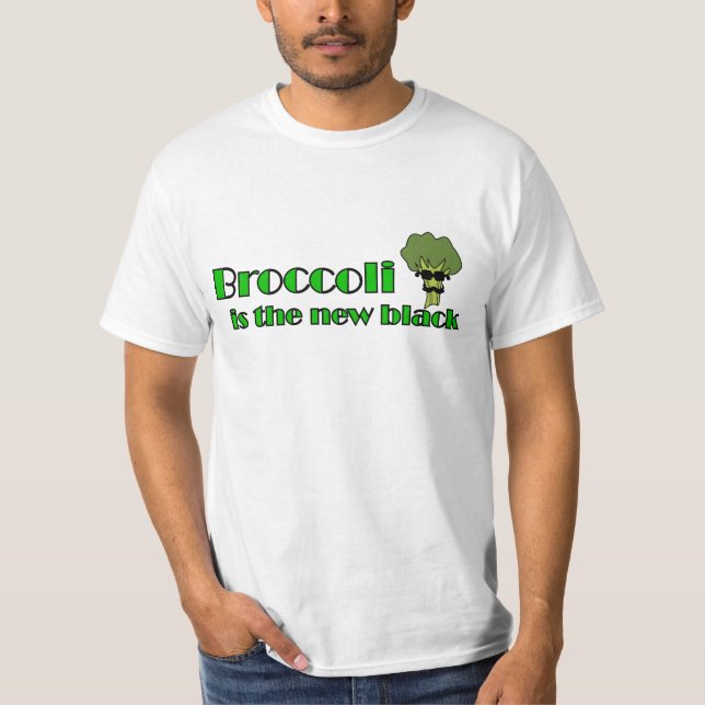 Brócolis - Camiseta Engraçada Vegetariana (Frente)